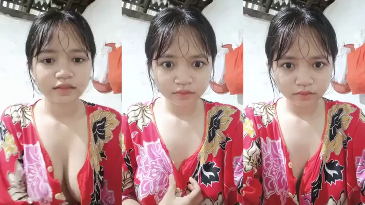 ABG Daster Merah live remas toket